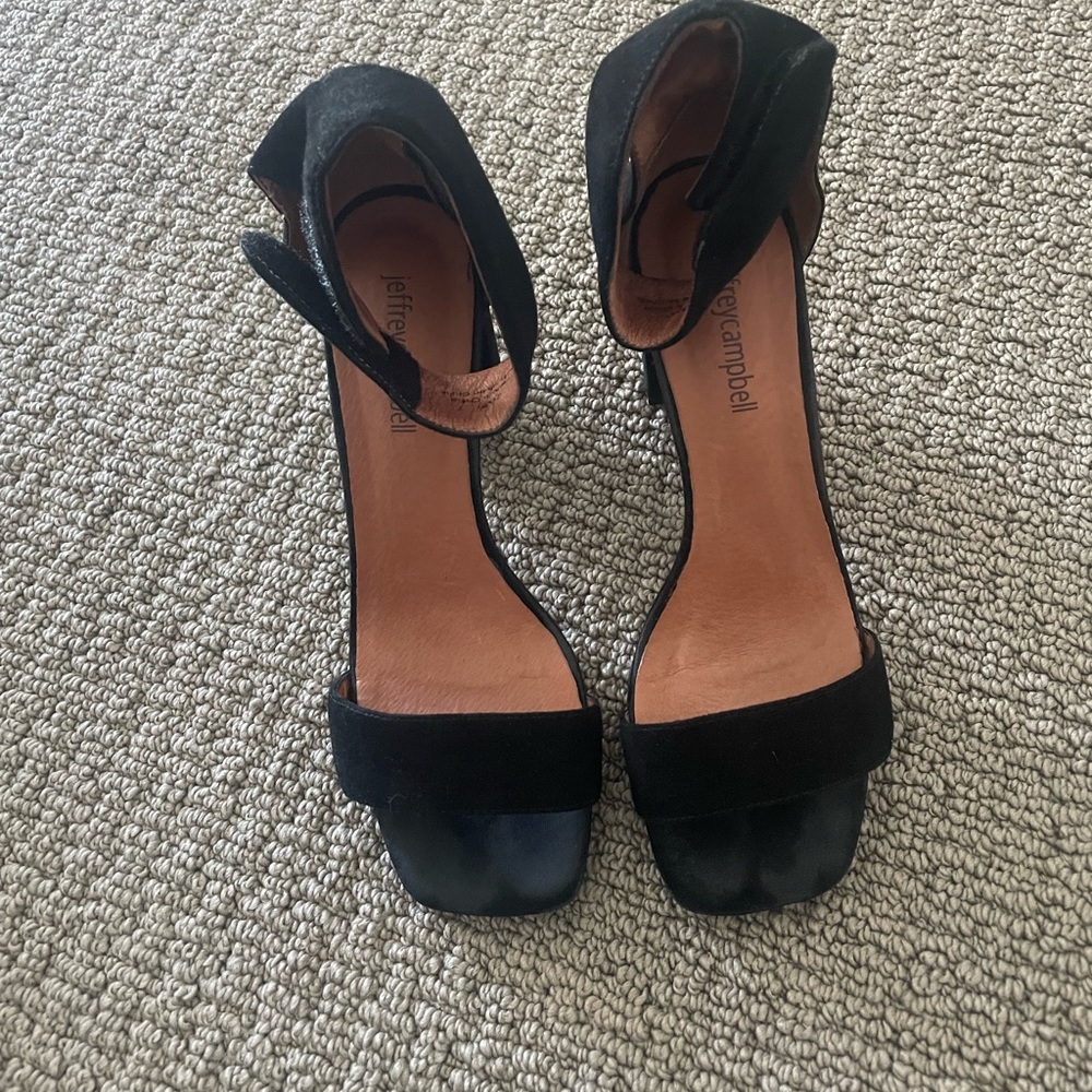 Jeffrey Campbell block heel sandals US size 7